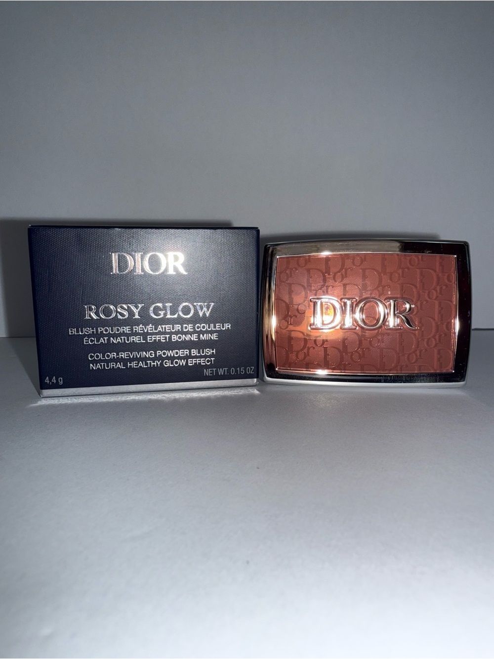 DIOR Rosy Glow Color-Reviving Powder Blush — 020 Mahogany DISCONTINUED